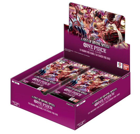 One Piece CG: OP-11 - Fist of Divine Speed Booster Box