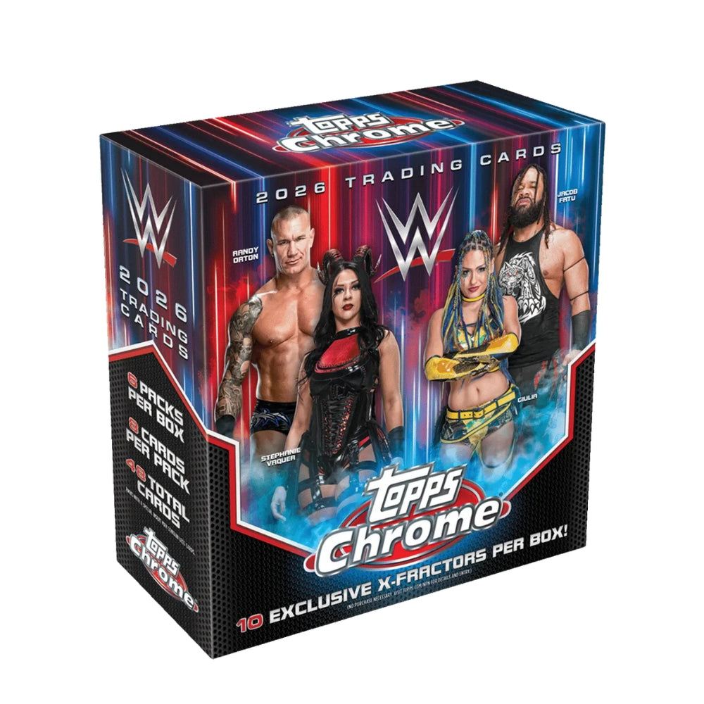 2026 Topps Chrome WWE Mega Box