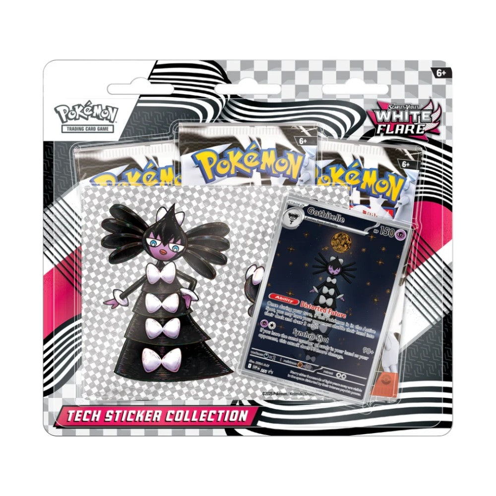 Pokémon: Scarlet & Violet White Flare Tech Sticker Collection