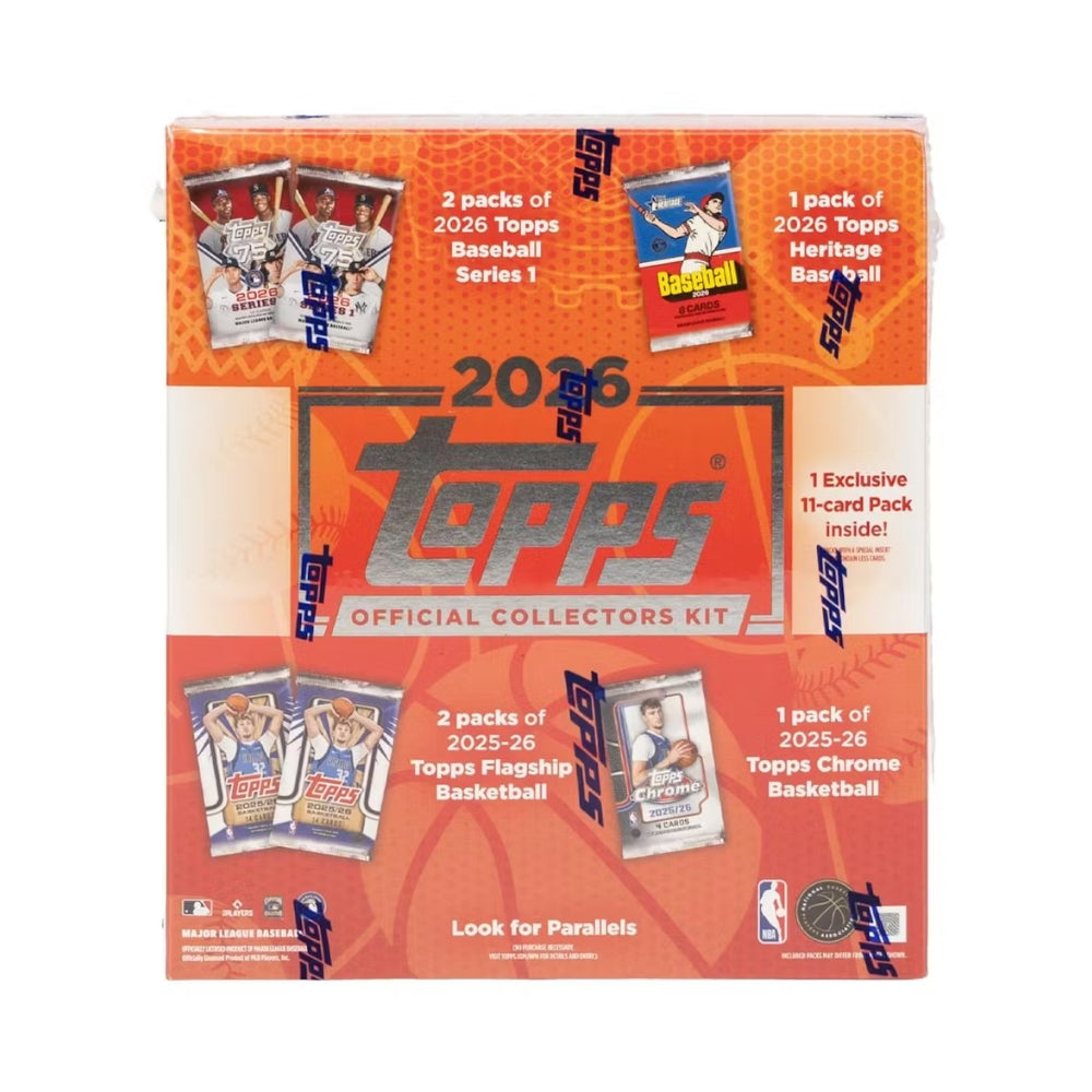 2026 Topps MLB x NBA Official Collector Kit Box