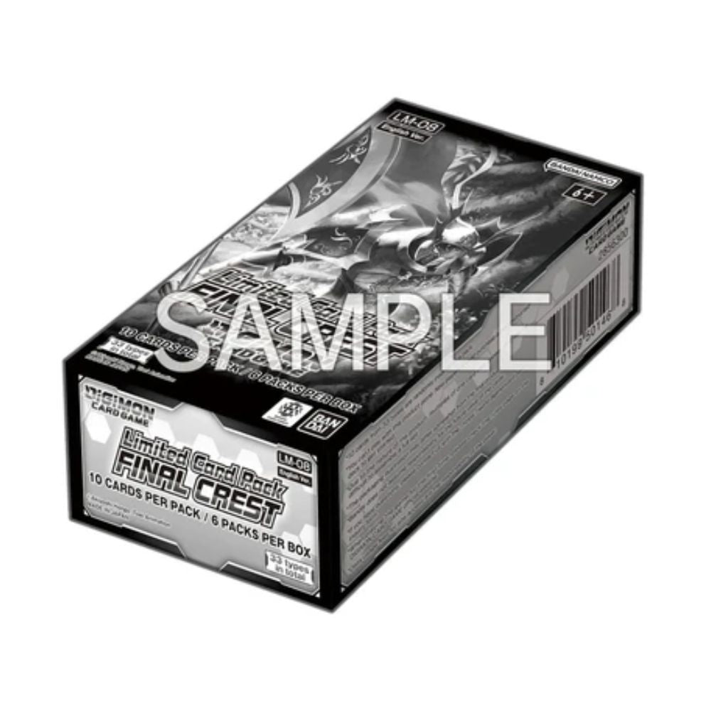 Digimon CG: Limited Card Pack Final Crest Booster Box