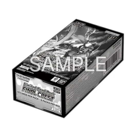 Digimon CG: Limited Card Pack Final Crest Booster Box