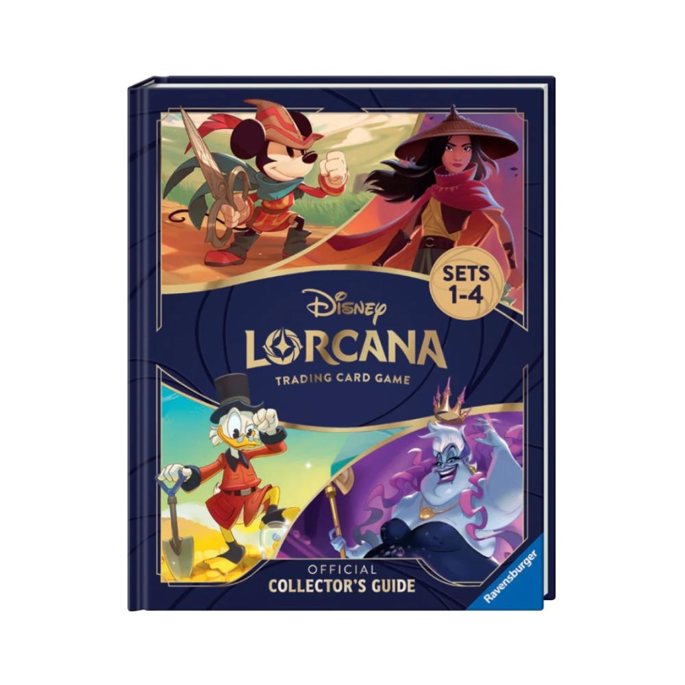 Disney Lorcana: Official Collector's Guide Sets 1 - 4