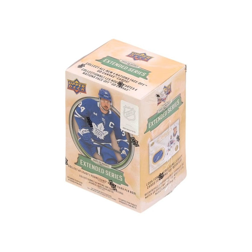2025 - 26 Upper Deck Hockey Extended Series Blaster