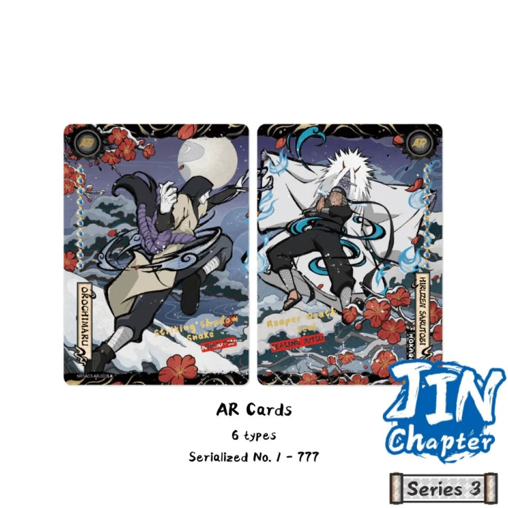 Naruto Smriti Collectible Cards Series 3 Chapter JIN Display Box
