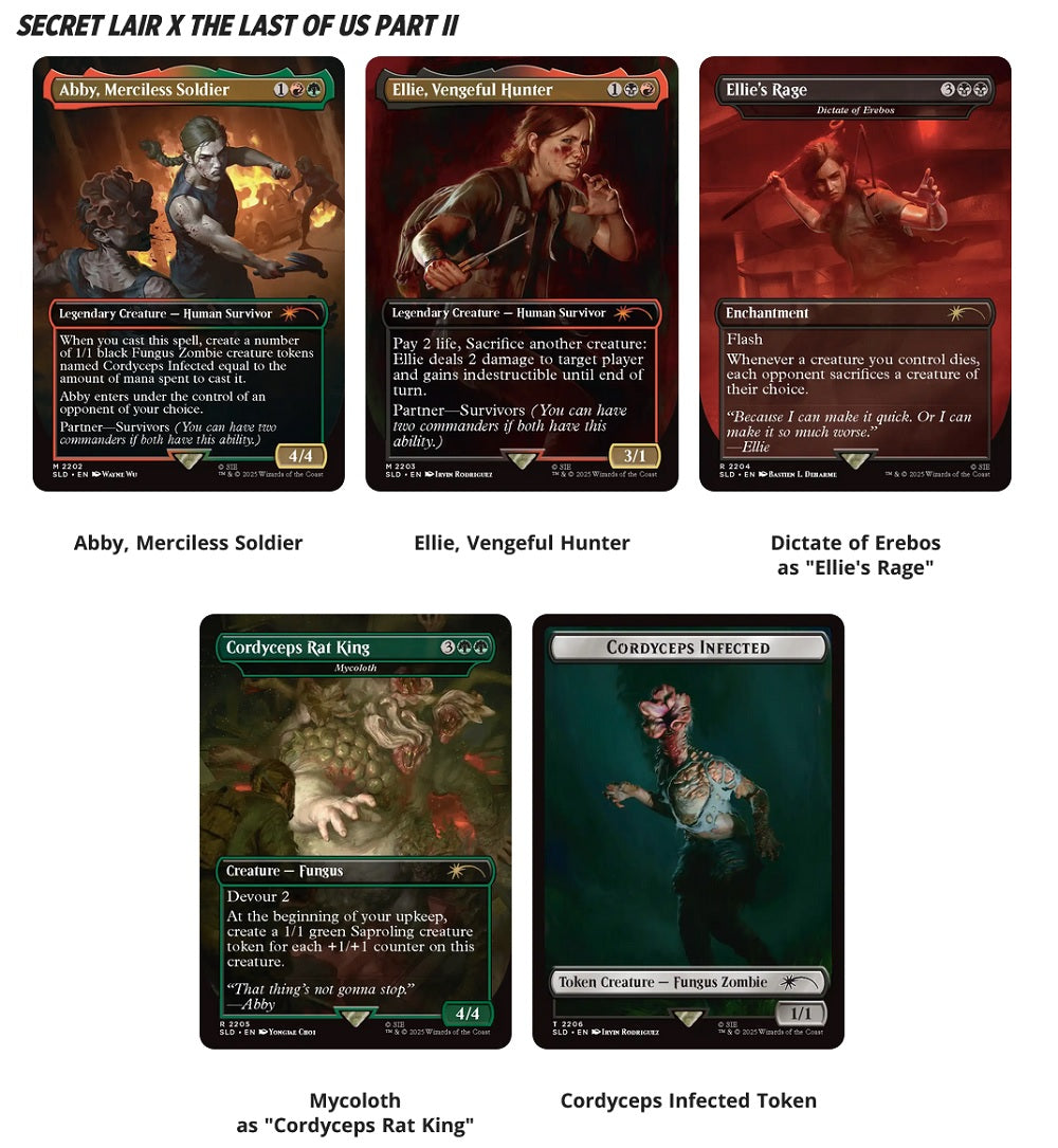 MTG: Secret Lair x The Last of Us II: Path of Retribution - NON-FOIL