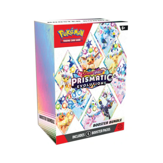 Pokémon: Scarlet & Violet Prismatic Evolutions Booster Bundle