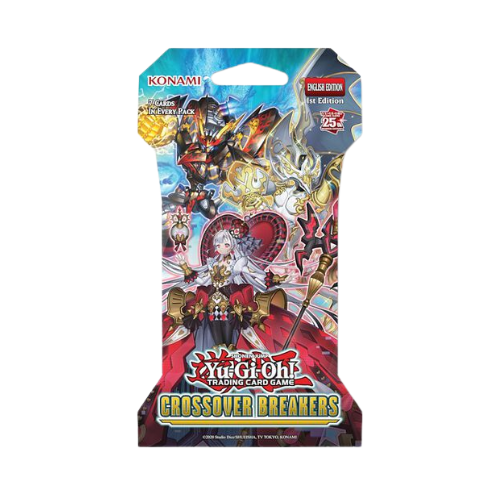 Yu-gi-oh! - Crossover Breakers Sleeved Booster Pack 1st Edition
