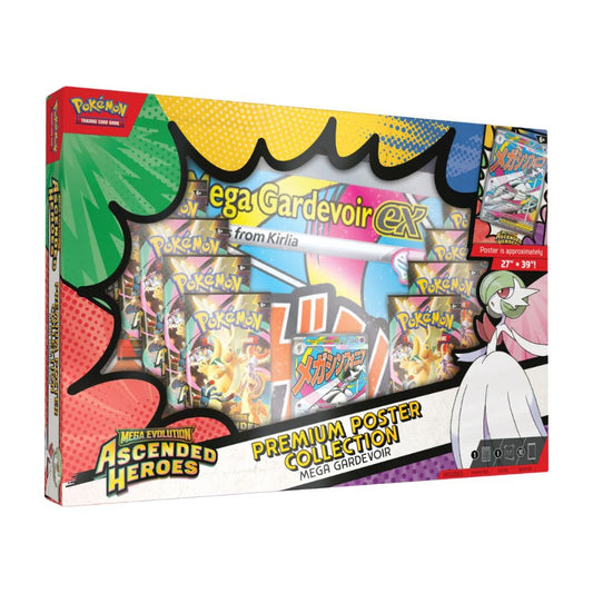 Pokémon: Mega Evolution Ascended Heroes Premium Poster Collection - ONE AT RANDOM