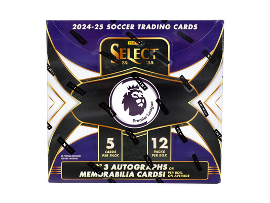 2024 - 25 Panini Select Premier League Soccer Hobby Box