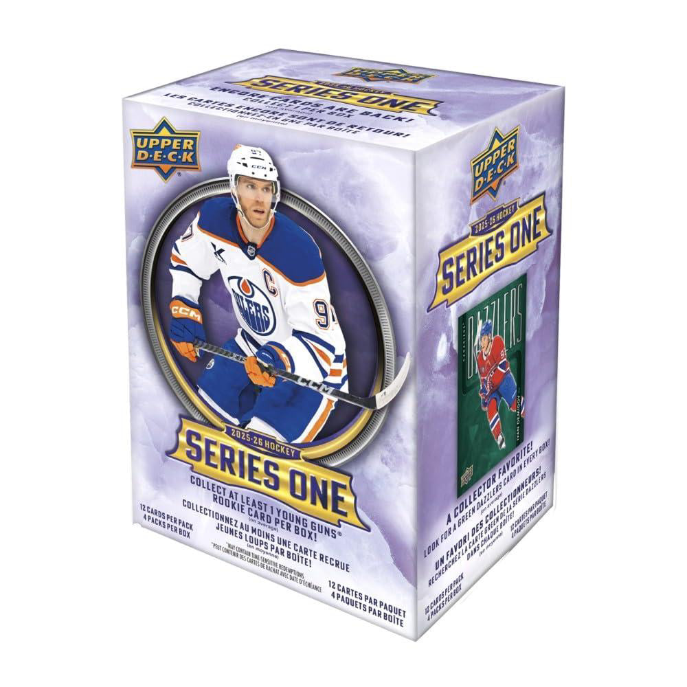 2025 - 26 Upper Deck Series 1 NHL Hockey Blaster