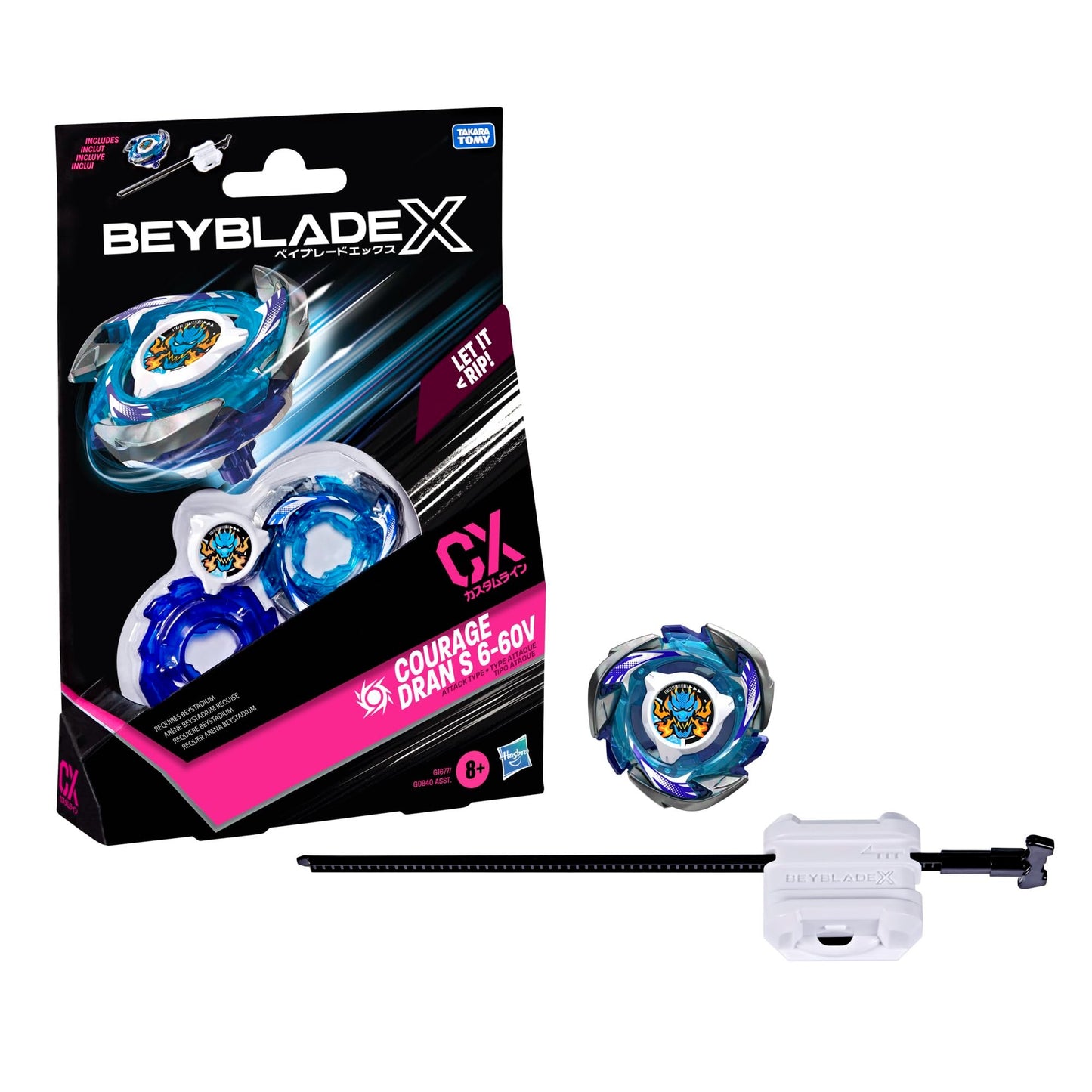 Beyblade X: Courage Dran S 6-60V CX Starter Pack Set