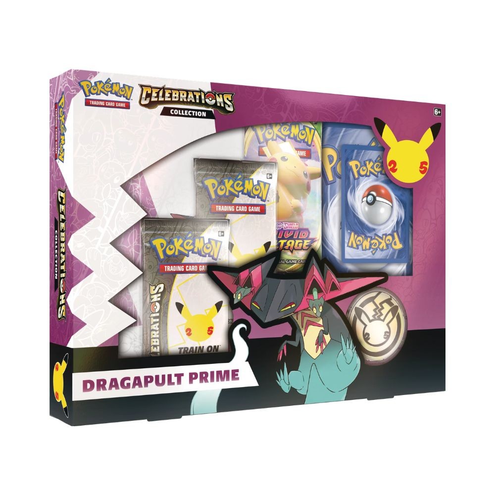 Pokemon: 25th Celebrations Dragapult Prime Collection Box