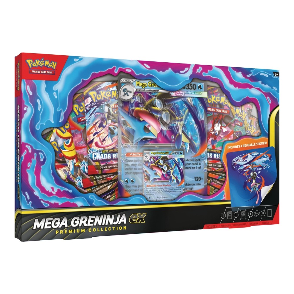 Pokémon: Mega Evolutions Mega Greninja ex Premium Collection