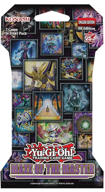 Yu-gi-oh! - Maze of the Master Blister Pack 1st Edition