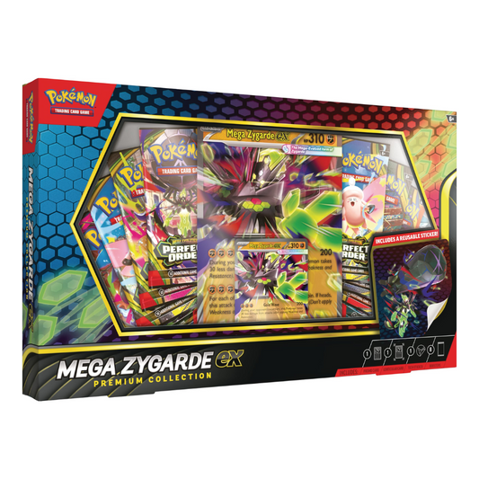 Pokémon: Mega Evolutions Mega Zygarde ex Premium Collection