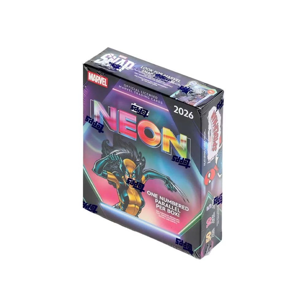 2026 Topps Neon Marvel Mega Box