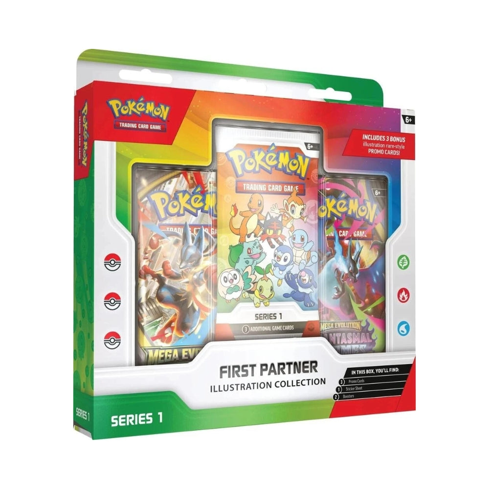 Pokémon: First Partner Illustration Collection Series 1