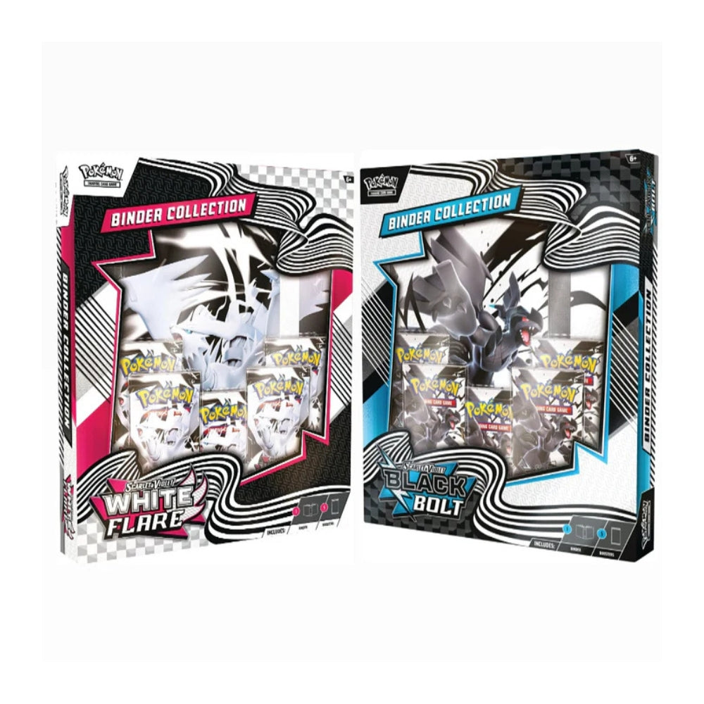 Pokémon: Scarlet & Violet - Black Bolt / White Flare Binder Collection