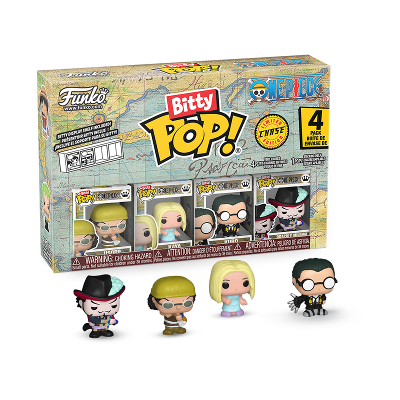 Funko: Bitty Pop! One Piece 4-Pack