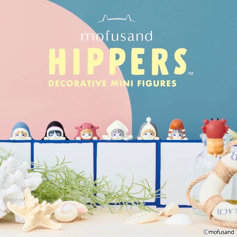 mofusand Hippers Cat Decorative Mini Figures