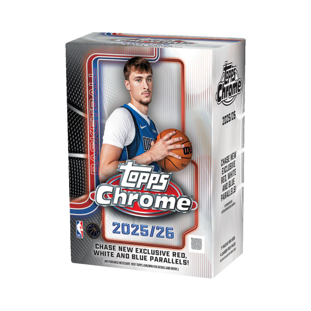 2025 - 26 Topps Chrome NBA Basketball Blaster