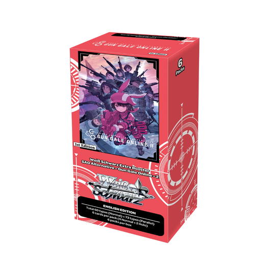 Weiss Schwarz: Sword Art Online Gun Gale Extra Booster Box