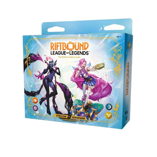 Riftbound League of Legends CG: Radiance Evelynn vs Seraphine Starter Deck