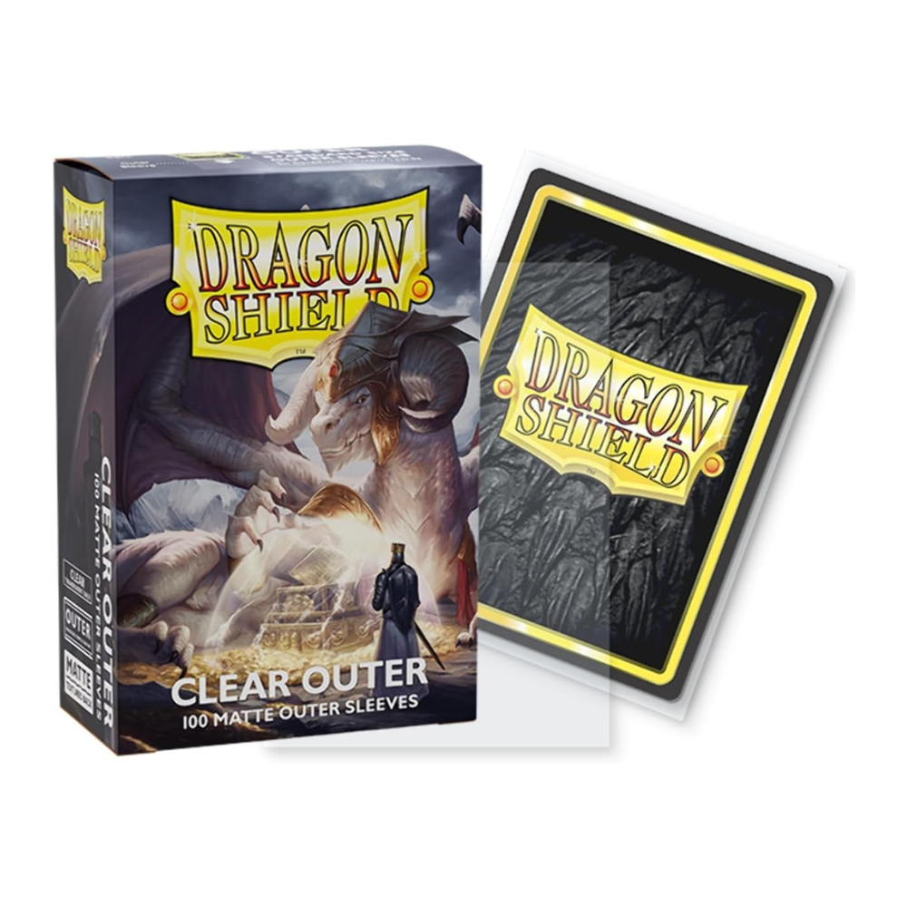Dragon Shield: Matte Outer Sleeves for Triple Sleeve - 100 Sleeves