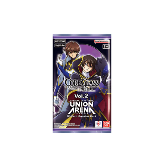 Union Arena: Code Geass Lelouch of the Rebellion Vol.2 Booster Pack