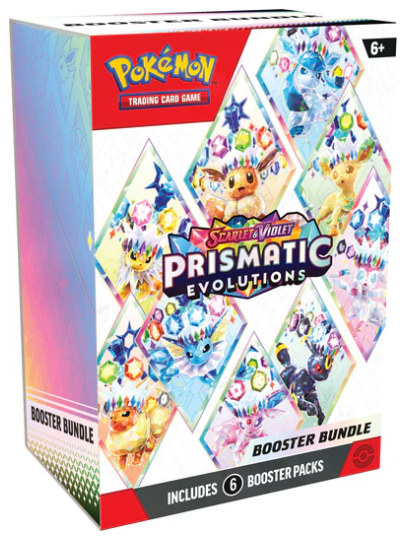 Pokémon: Scarlet & Violet - Prismatic Evolutions Booster Bundle
