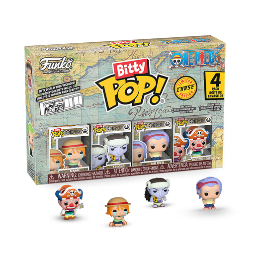 Funko: Bitty Pop! One Piece 4-Pack