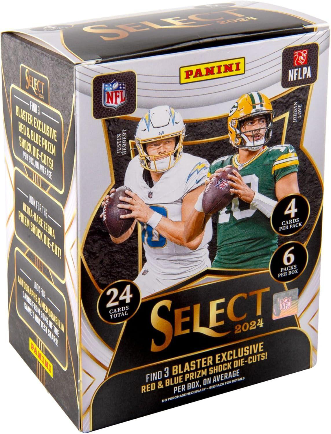 2024 Panini Select Football Trading Cards Blaster Box
