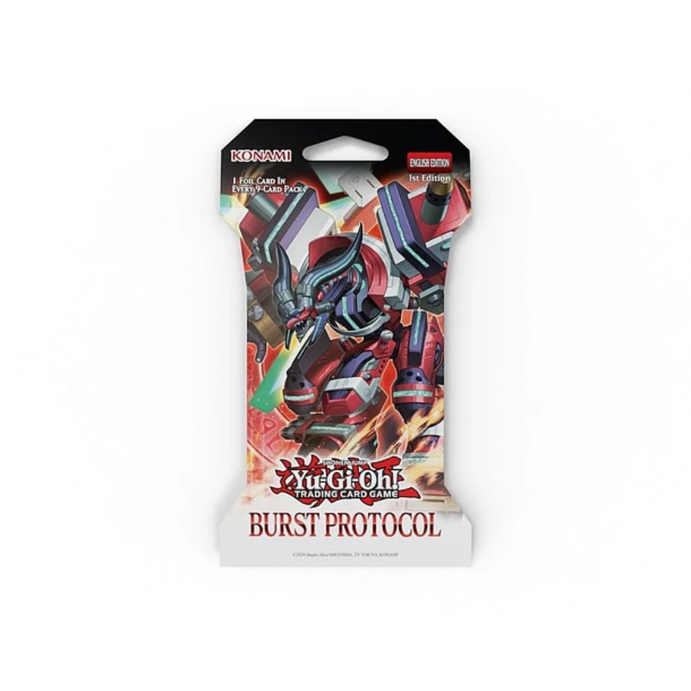 Yu-Gi-Oh! - Burst Protocol 1st Edition Sleeved Booster Pack