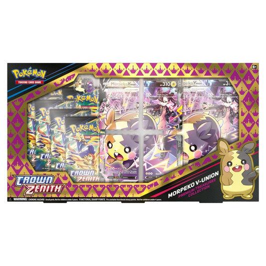 Pokémon: Crown Zenith Premium Treasures Collection Morpeko V-UNION