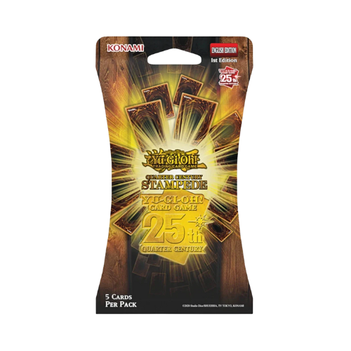 Yu-gi-oh! - Quarter Century Stampede Sleeved Booster Pack 1st Edition