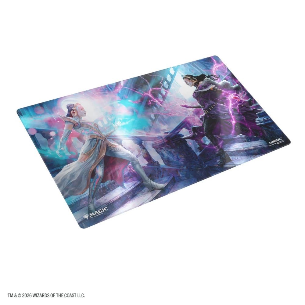 MTG: Reality Fracture Shiny Playmat - Liliana, Devoted Healer / Liliana, Callous Necromancer