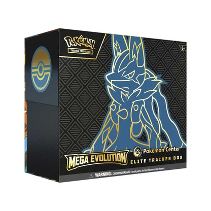 Pokémon: Mega Evolution Base Set Lucario Pokémon Center Elite Trainer Box