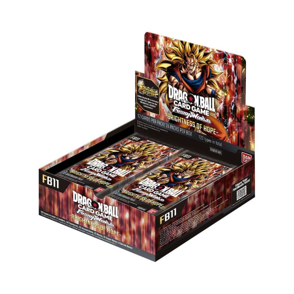 Dragon Ball Super CG: Fusion World FB-11 Brightness of Hope Booster Box