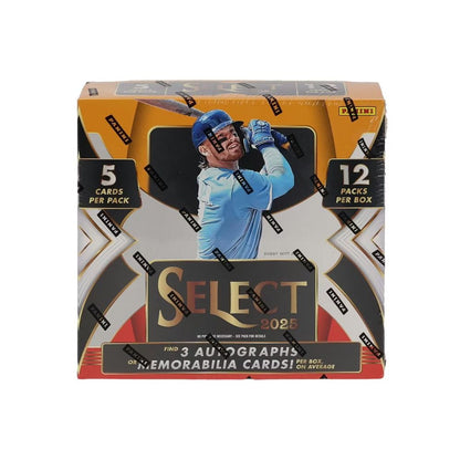 2025 Panini Select MLB Baseball Hobby Box