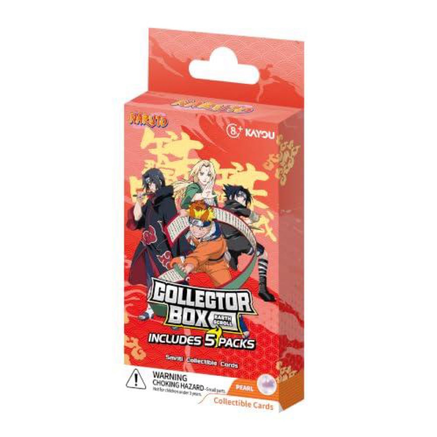 Naruto-Smriti Collectible Cards-Earth Scroll-Collector Box-5 Packs