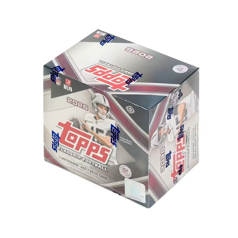 2026 Topps Flagship NFL Football Hobby Jumbo Box