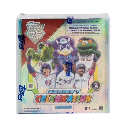 2026 Topps Series 1 Baseball Celebration Mega Box