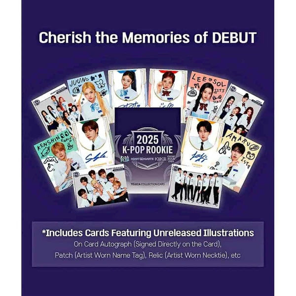 2025 Teleca K-Pop Rookie Hobby Box