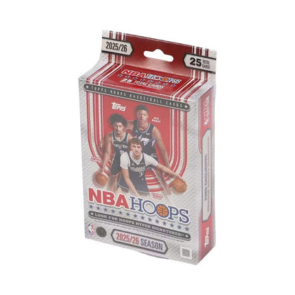 2025 - 26 Topps NBA Hoops Basketball Trading Card Hanger Box