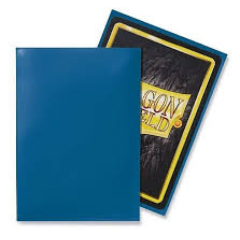 Dragon Shield: Blue Standard Sleeves - 100 Sleeves