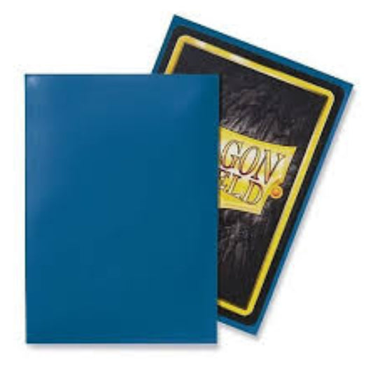 Dragon Shield: Blue Standard Sleeves - 100 Sleeves