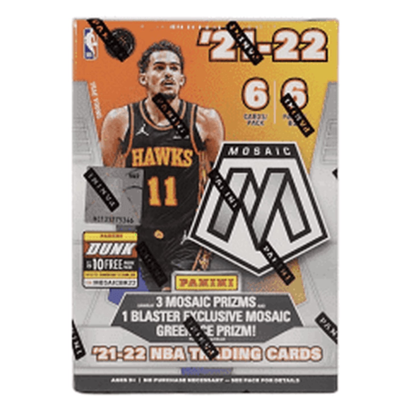 2021 - 22 Panini Mosaic NBA Basketball Blaser Box