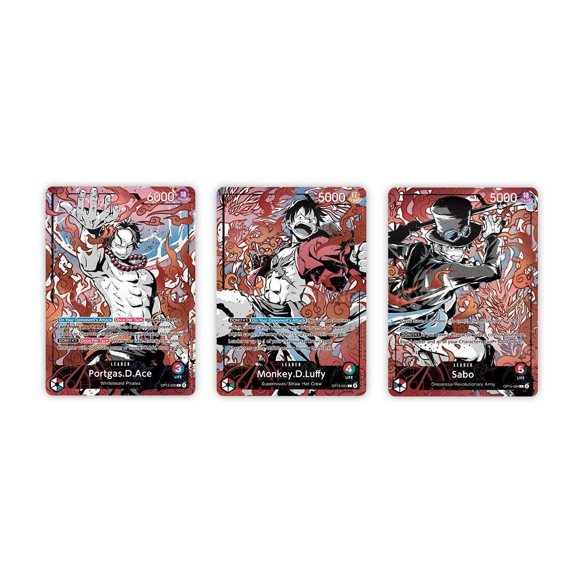 One Piece CG: Special English 3rd Anniversary Set