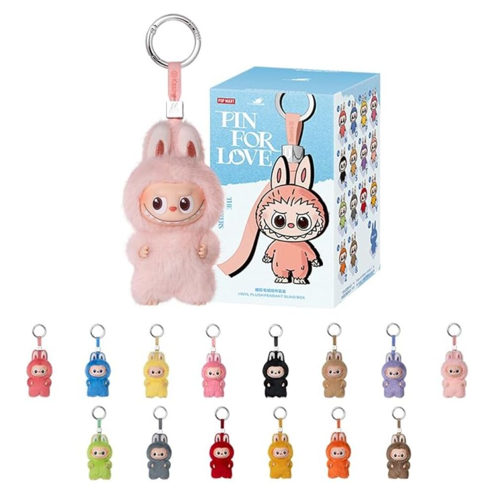 Labubu: The Monster Pin For Love Series Plush Pendant (N - Z)
